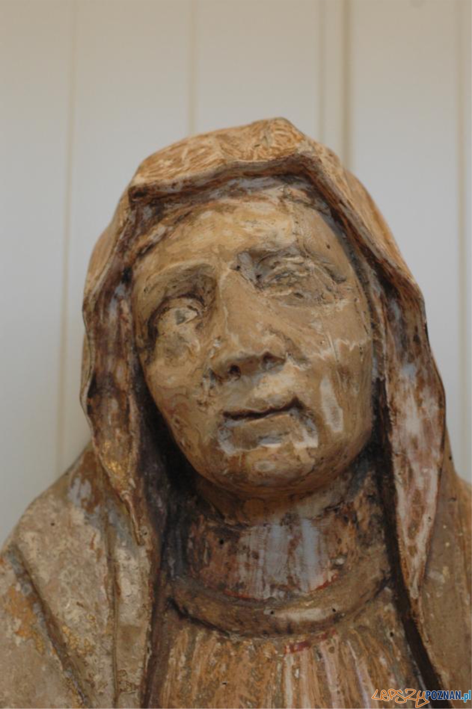 Barokowa rzeźba Matki Boskiej przed konserwacją Foto: Barokowa rzeźba Matki Boskiej przed konserwacją Foto: