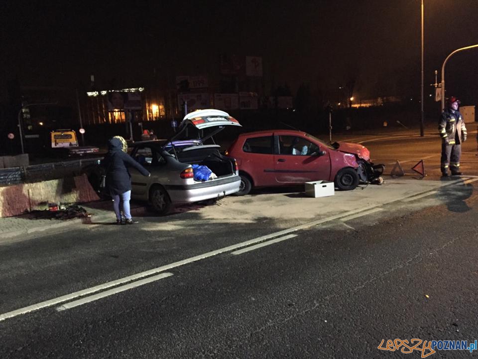 Ranni w wypadku na Starołęce Foto: EuroHol Ranni w wypadku na Starołęce Foto: EuroHol