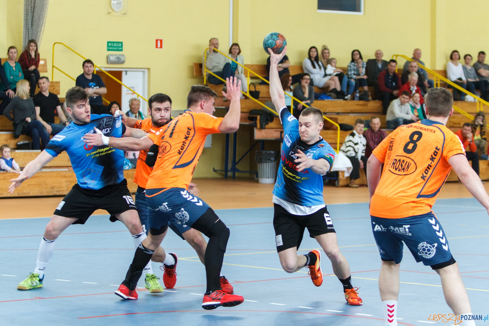 WKS Grunwald - Sparta Oborniki 26:20 - Poznań 16.04.2016 r. Foto: LepszyPOZNAN.pl / Pawel Rychter WKS Grunwald - Sparta Oborniki 26:20 - Poznań 16.04.2016 r. Foto: LepszyPOZNAN.pl / Pawel Rychter