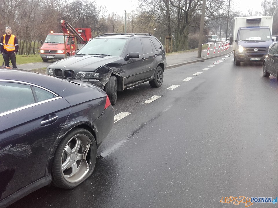 Karambol w Swarzędzu Foto: EuroHol Karambol w Swarzędzu Foto: EuroHol