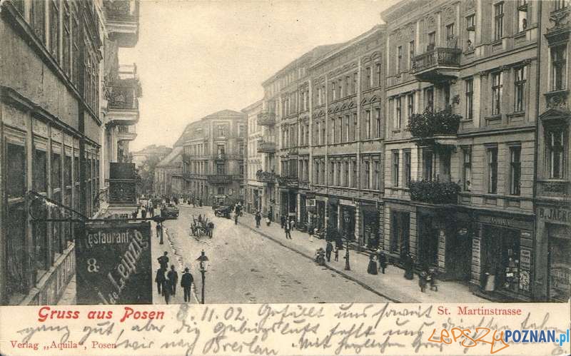 Św. Marcin z początku XX wieku Foto: Biblioteka Uniwersytecka Św. Marcin z początku XX wieku Foto: Biblioteka Uniwersytecka