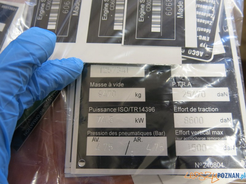 Skradziony sprzęt rolniczy warty miliony Foto: KWP w Poznaniu Skradziony sprzęt rolniczy warty miliony Foto: KWP w Poznaniu