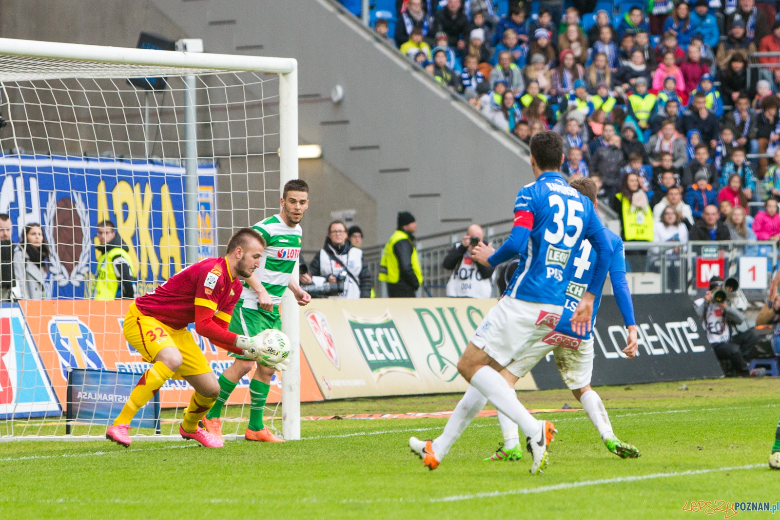 Lech Poznań - Lechia Gdańsk Foto: lepszyPOZNAN.pl / Piotr Rychter Lech Poznań - Lechia Gdańsk Foto: lepszyPOZNAN.pl / Piotr Rychter