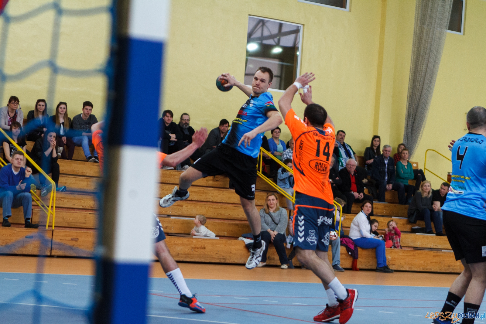 WKS Grunwald - Sparta Oborniki 26:20 - Poznań 16.04.2016 r. Foto: LepszyPOZNAN.pl / Pawel Rychter WKS Grunwald - Sparta Oborniki 26:20 - Poznań 16.04.2016 r. Foto: LepszyPOZNAN.pl / Pawel Rychter