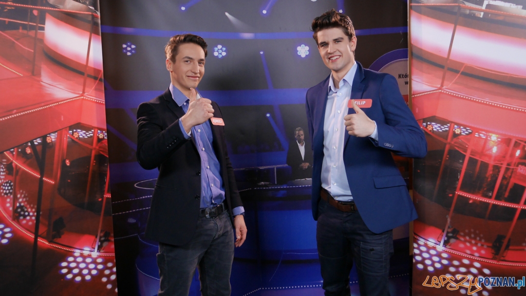Jędrzej i Filip uczestnicy teleturnieju Foto: materiały informacyjne / endemol Jędrzej i Filip uczestnicy teleturnieju Foto: materiały informacyjne / endemol