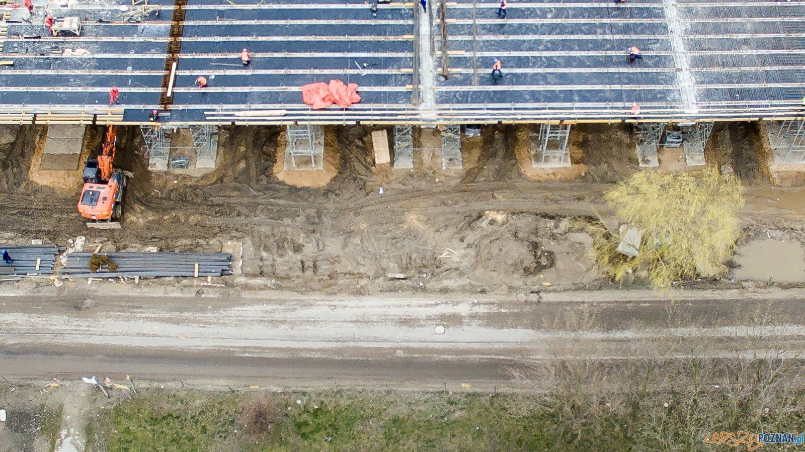 Estakada katowicka - widok z drona (3) Foto: Estakada katowicka - widok z drona (3) Foto: