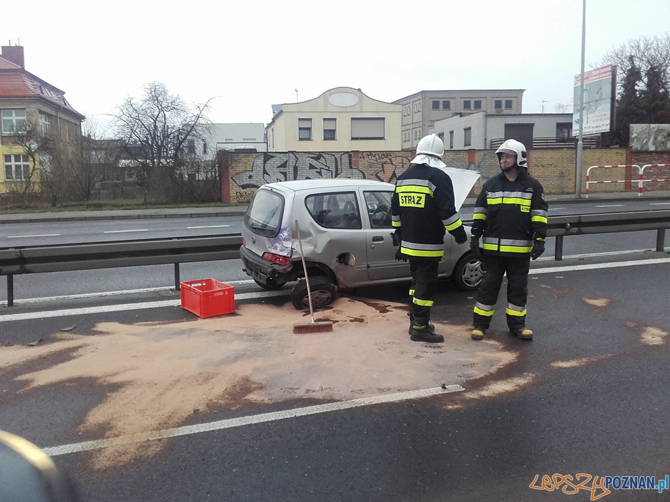 Karambol w Swarzędzu Foto: EuroHol Karambol w Swarzędzu Foto: EuroHol