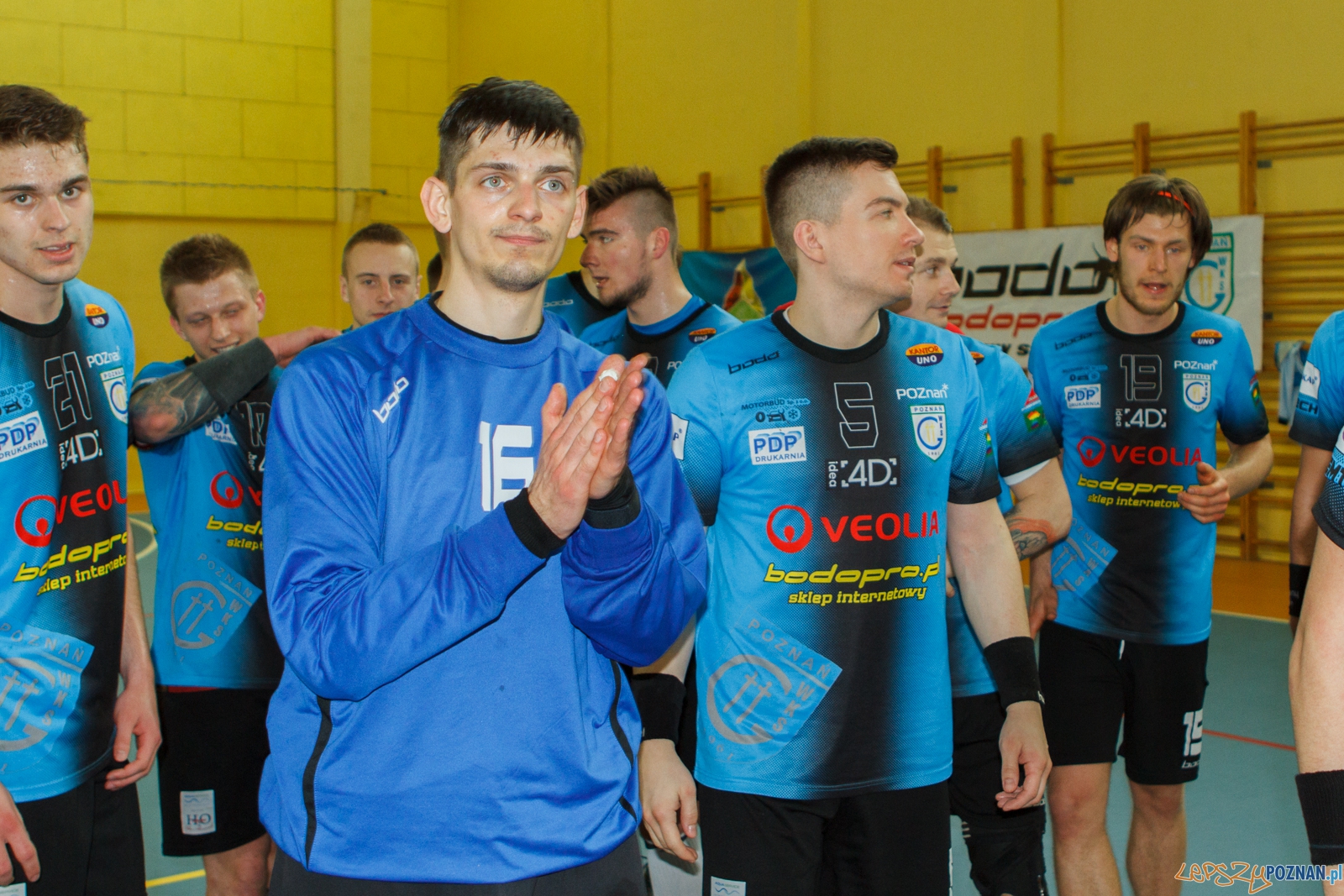 WKS Grunwald - Sparta Oborniki 26:20 - Poznań 16.04.2016 r. Foto: LepszyPOZNAN.pl / Pawel Rychter WKS Grunwald - Sparta Oborniki 26:20 - Poznań 16.04.2016 r. Foto: LepszyPOZNAN.pl / Pawel Rychter