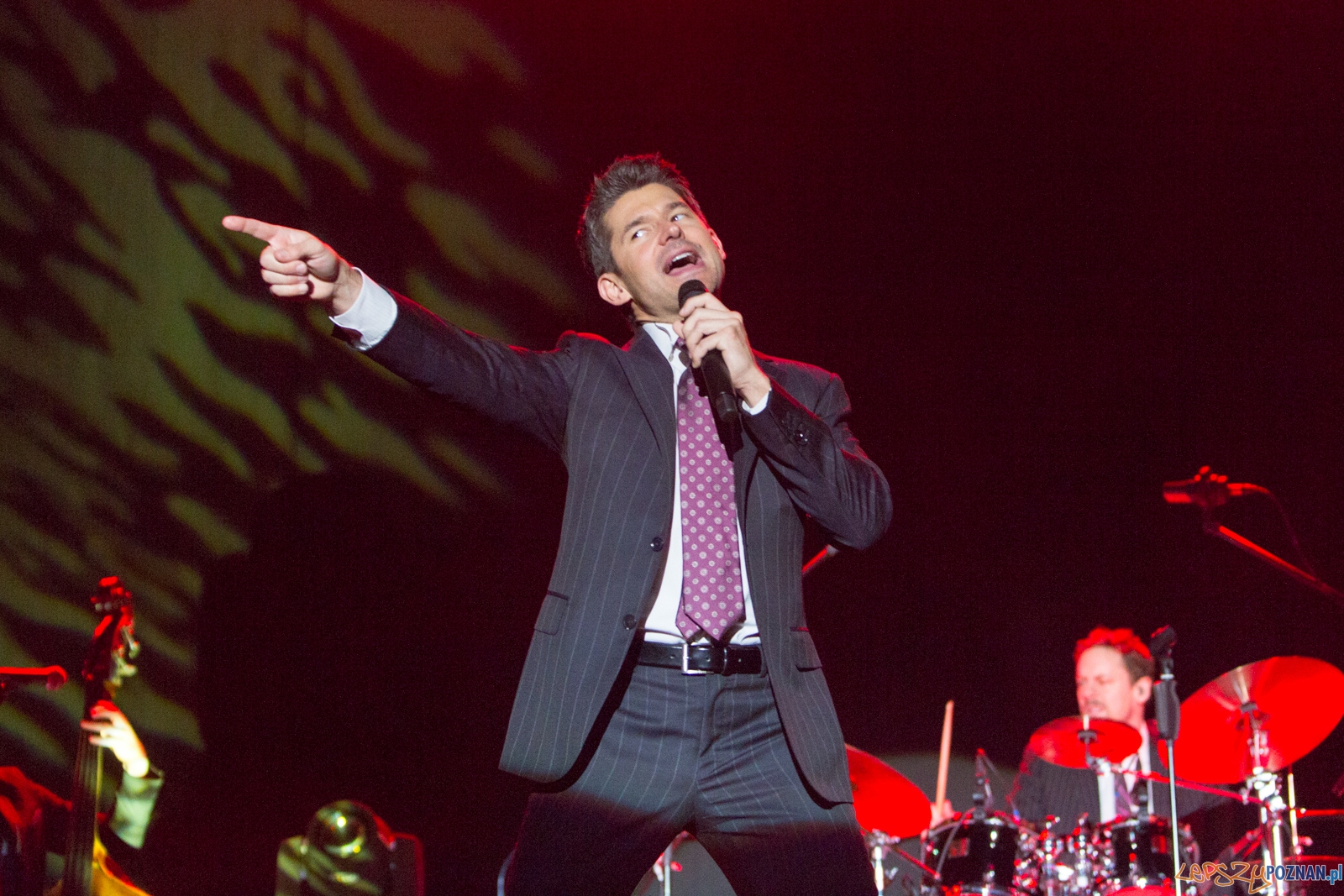 Matt Dusk w Sali Ziemi Foto: lepszyPOZNAN.pl / Piotr Rychter Matt Dusk w Sali Ziemi Foto: lepszyPOZNAN.pl / Piotr Rychter