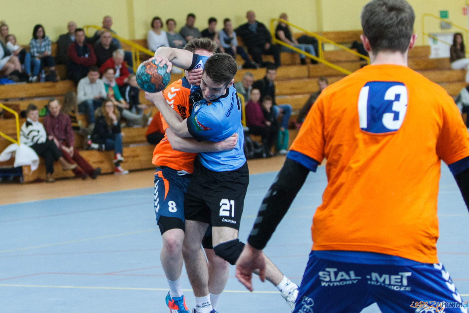 WKS Grunwald - Sparta Oborniki 26:20 - Poznań 16.04.2016 r. Foto: LepszyPOZNAN.pl / Pawel Rychter WKS Grunwald - Sparta Oborniki 26:20 - Poznań 16.04.2016 r. Foto: LepszyPOZNAN.pl / Pawel Rychter
