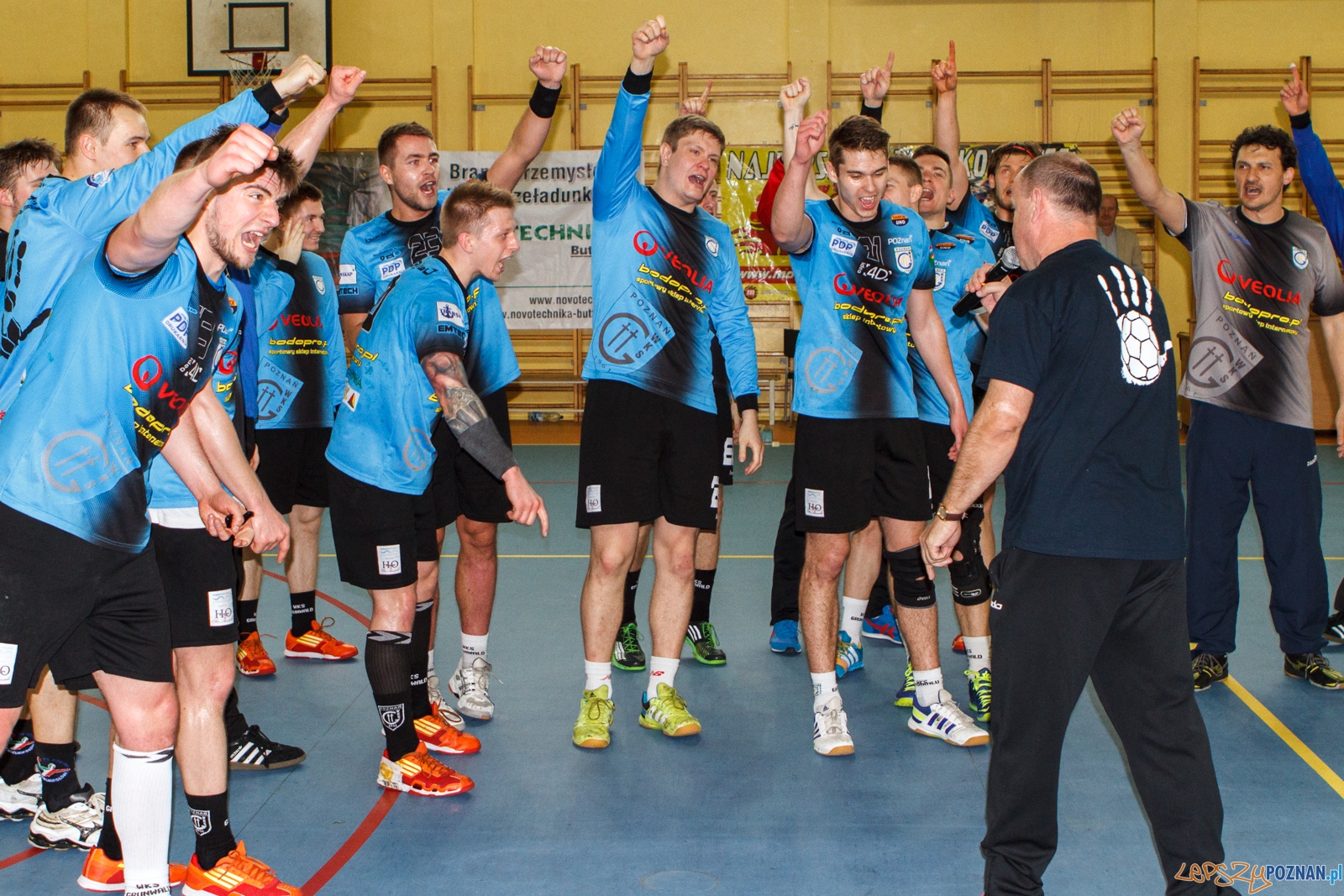 WKS Grunwald - Sparta Oborniki 26:20 - Poznań 16.04.2016 r. Foto: LepszyPOZNAN.pl / Pawel Rychter WKS Grunwald - Sparta Oborniki 26:20 - Poznań 16.04.2016 r. Foto: LepszyPOZNAN.pl / Pawel Rychter