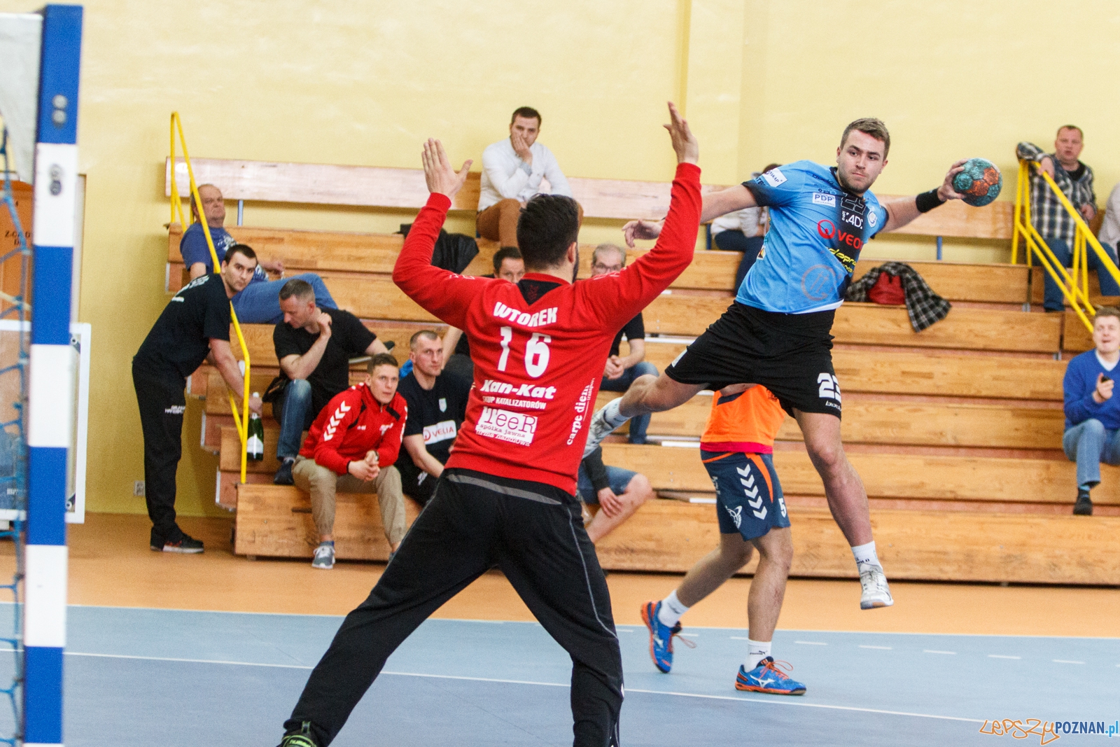 WKS Grunwald - Sparta Oborniki 26:20 - Poznań 16.04.2016 r. Foto: LepszyPOZNAN.pl / Pawel Rychter WKS Grunwald - Sparta Oborniki 26:20 - Poznań 16.04.2016 r. Foto: LepszyPOZNAN.pl / Pawel Rychter