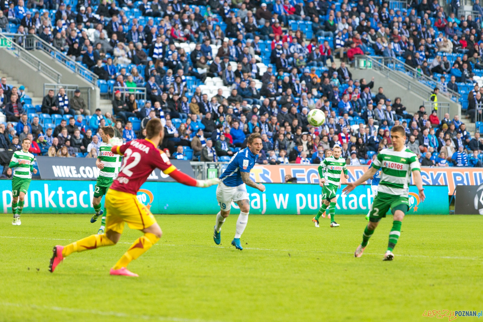 Lech Poznań - Lechia Gdańsk Foto: lepszyPOZNAN.pl / Piotr Rychter Lech Poznań - Lechia Gdańsk Foto: lepszyPOZNAN.pl / Piotr Rychter