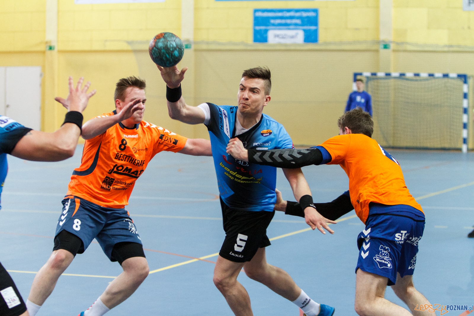 WKS Grunwald - Sparta Oborniki 26:20 - Poznań 16.04.2016 r. Foto: LepszyPOZNAN.pl / Pawel Rychter WKS Grunwald - Sparta Oborniki 26:20 - Poznań 16.04.2016 r. Foto: LepszyPOZNAN.pl / Pawel Rychter