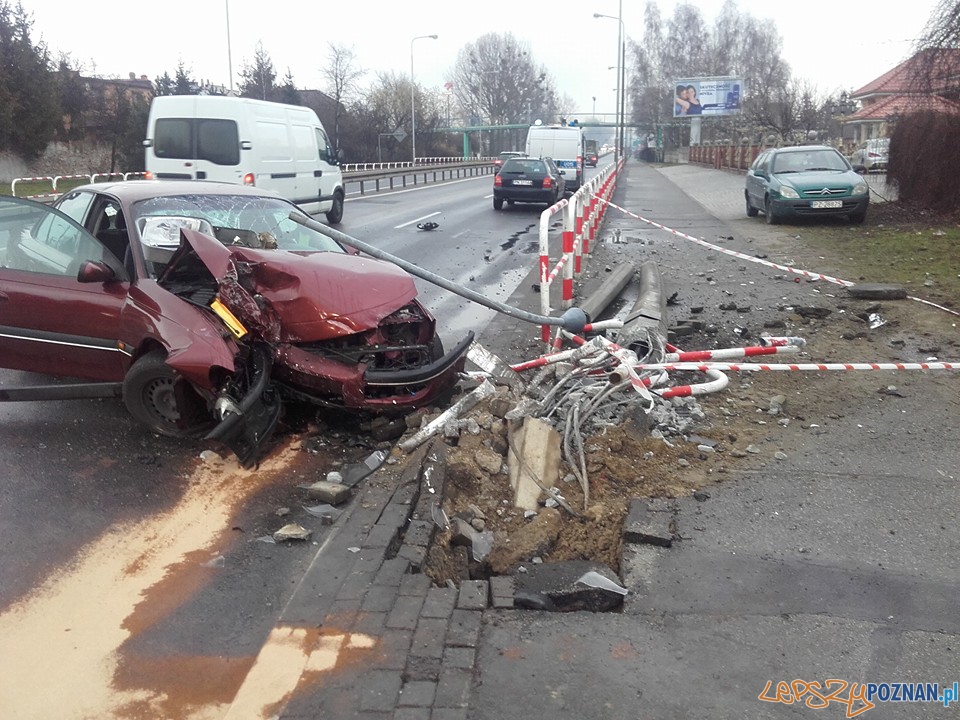 Karambol w Swarzędzu Foto: EuroHol Karambol w Swarzędzu Foto: EuroHol