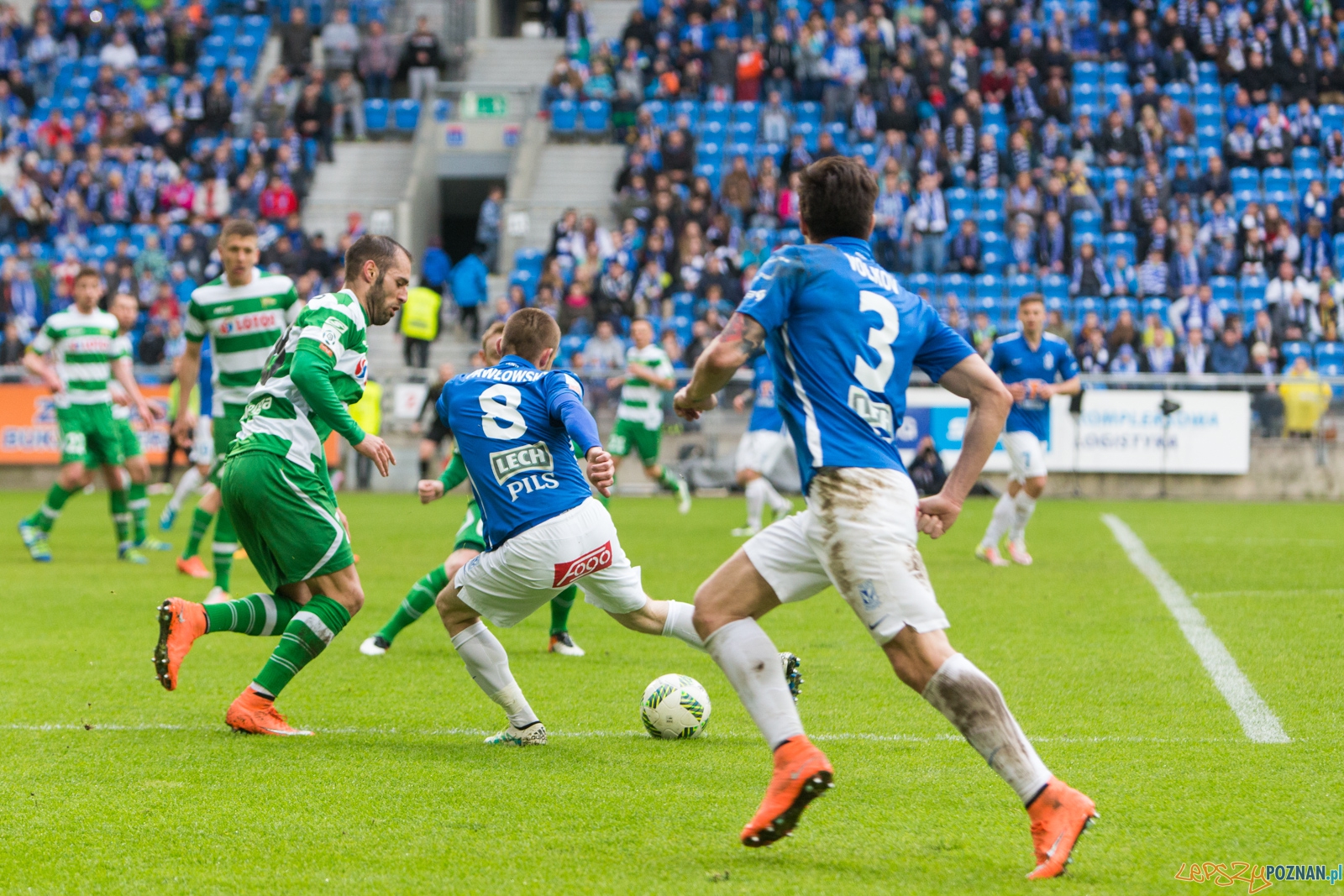 Lech Poznań - Lechia Gdańsk Foto: lepszyPOZNAN.pl / Piotr Rychter Lech Poznań - Lechia Gdańsk Foto: lepszyPOZNAN.pl / Piotr Rychter