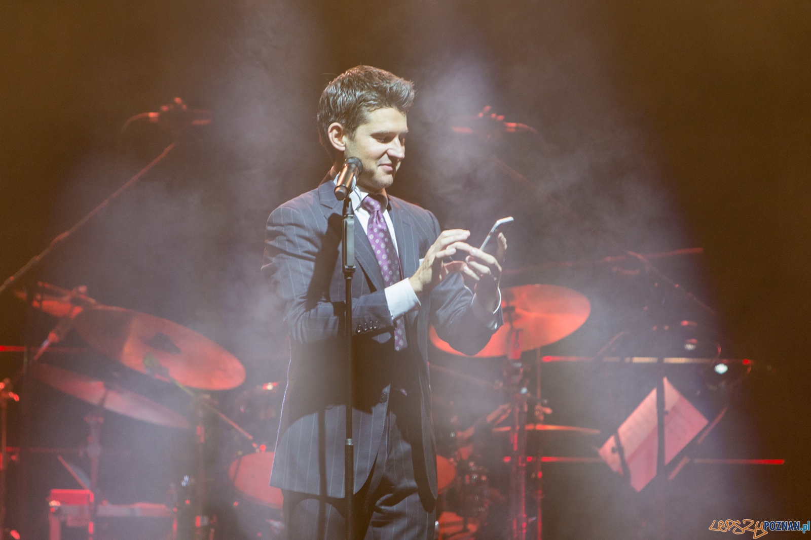 Matt Dusk w Sali Ziemi Foto: lepszyPOZNAN.pl / Piotr Rychter Matt Dusk w Sali Ziemi Foto: lepszyPOZNAN.pl / Piotr Rychter