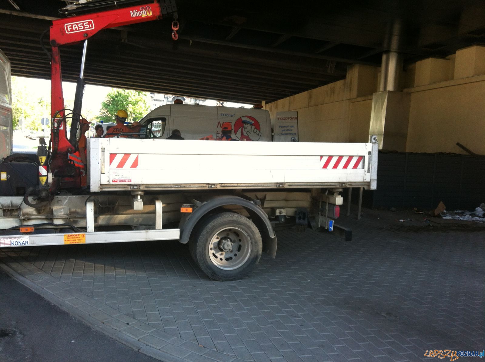 Boksy rowertowe pod Mostem Dworcowym (4) Foto: ROSM Boksy rowertowe pod Mostem Dworcowym (4) Foto: ROSM