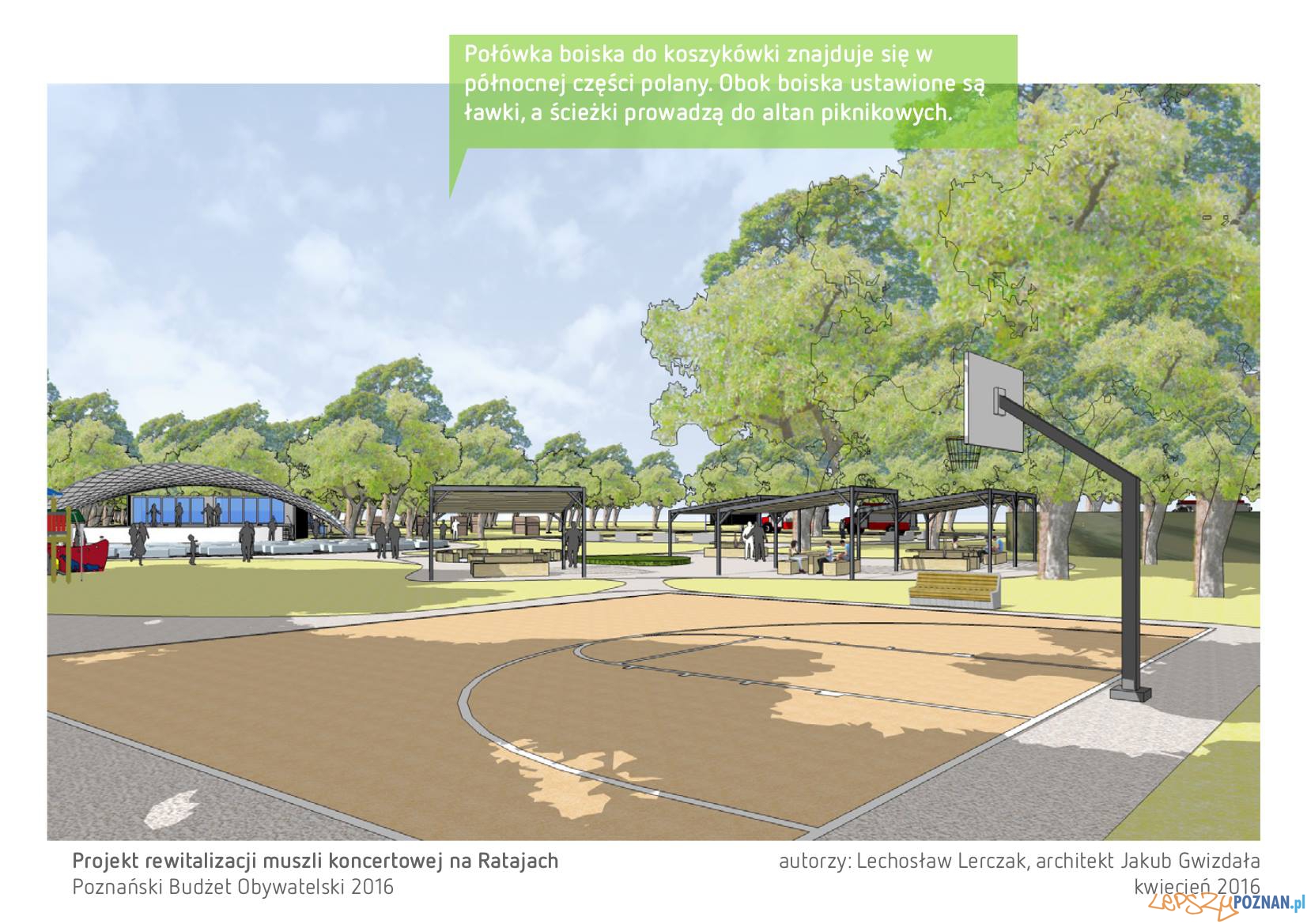 Wizualizacje terenów rekreacyjnych na Ratajach Foto: Jakub Gwizdała / Rada Osiedla Rataje Wizualizacje terenów rekreacyjnych na Ratajach Foto: Jakub Gwizdała / Rada Osiedla Rataje