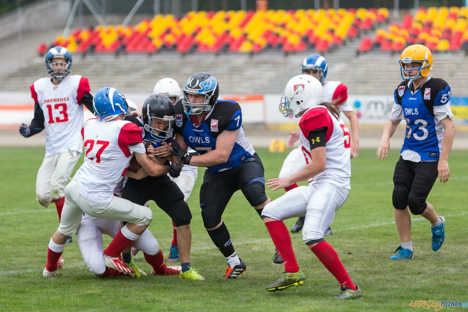 Patrioci Poznań - Stalowe Sowy Foto: lepszyPOZNAN.pl / Piotr Rychter Patrioci Poznań - Stalowe Sowy Foto: lepszyPOZNAN.pl / Piotr Rychter