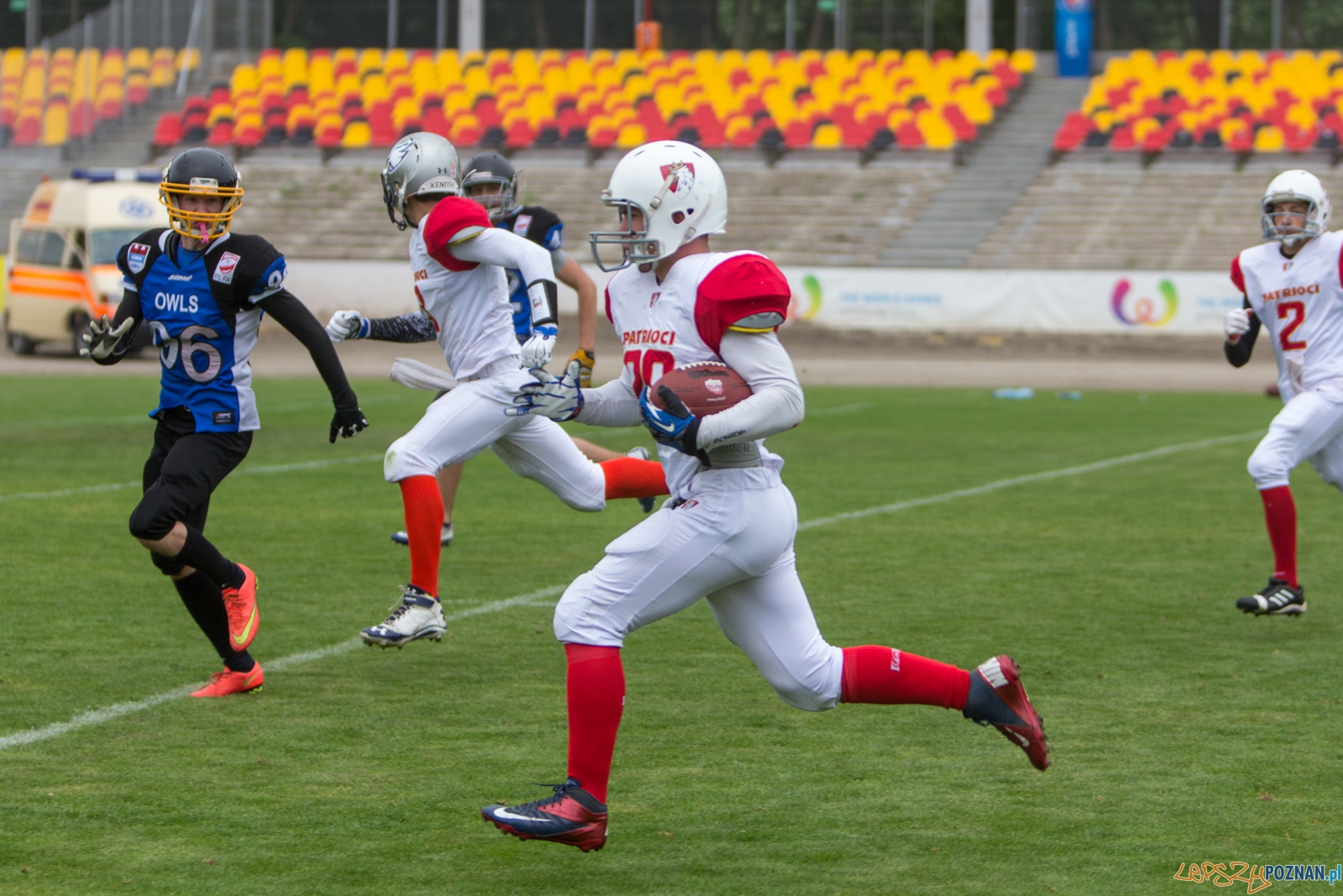 Patrioci Poznań - Stalowe Sowy Foto: lepszyPOZNAN.pl / Piotr Rychter Patrioci Poznań - Stalowe Sowy Foto: lepszyPOZNAN.pl / Piotr Rychter