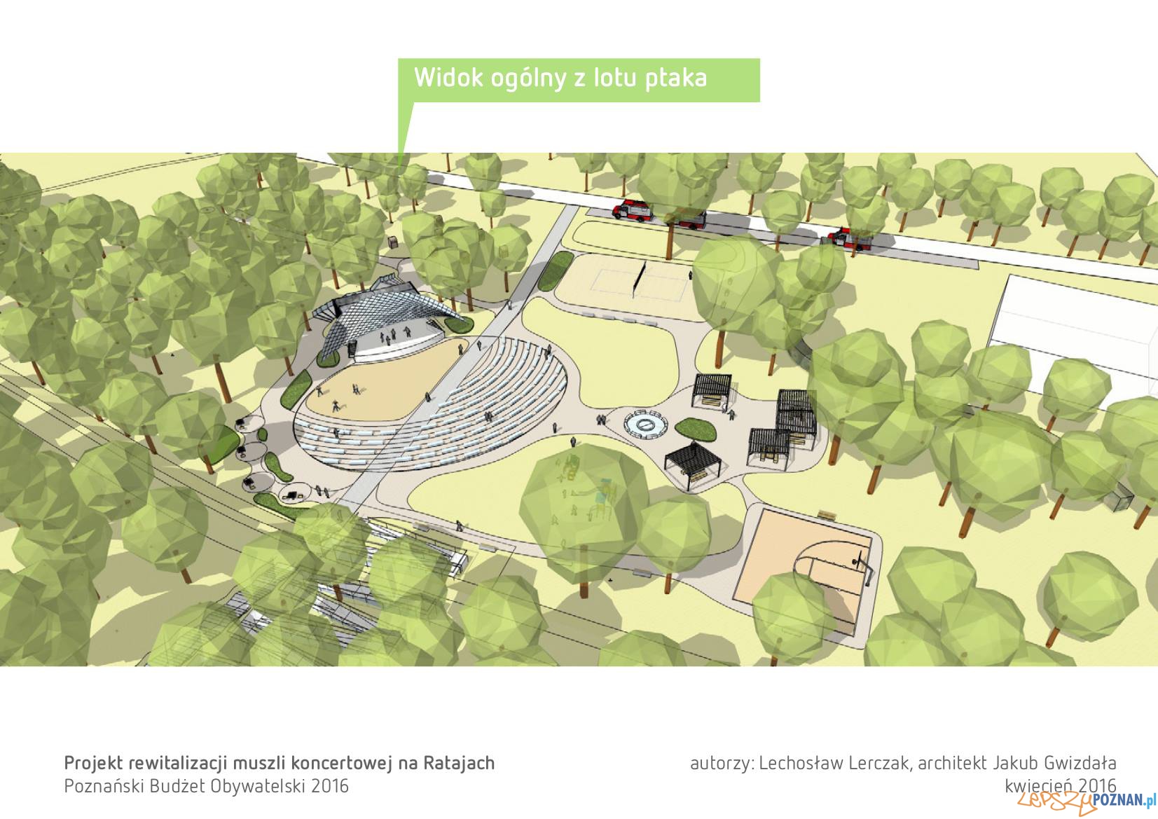 Wizualizacje terenów rekreacyjnych na Ratajach Foto: Jakub Gwizdała / Rada Osiedla Rataje Wizualizacje terenów rekreacyjnych na Ratajach Foto: Jakub Gwizdała / Rada Osiedla Rataje
