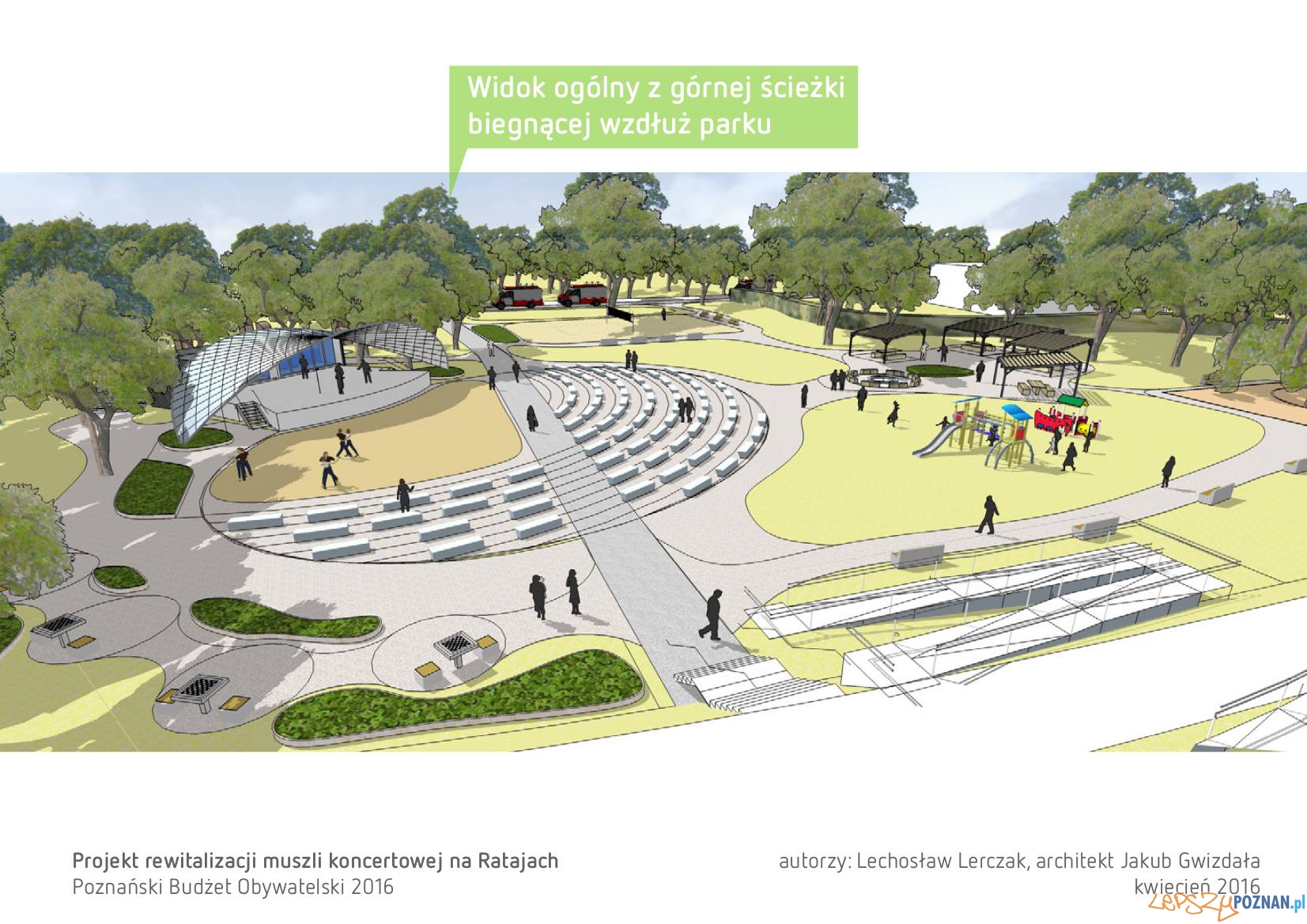 Wizualizacje terenów rekreacyjnych na Ratajach Foto: Jakub Gwizdała / Rada Osiedla Rataje Wizualizacje terenów rekreacyjnych na Ratajach Foto: Jakub Gwizdała / Rada Osiedla Rataje