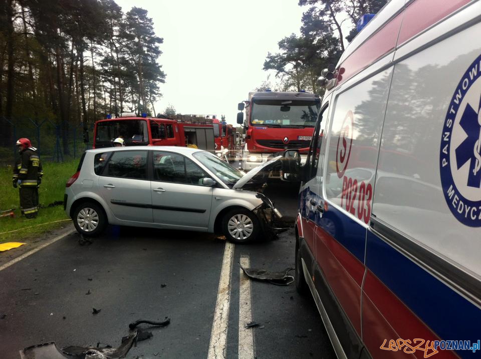 Wypadek na Głuszynie Foto: Wypadek na Głuszynie Foto: