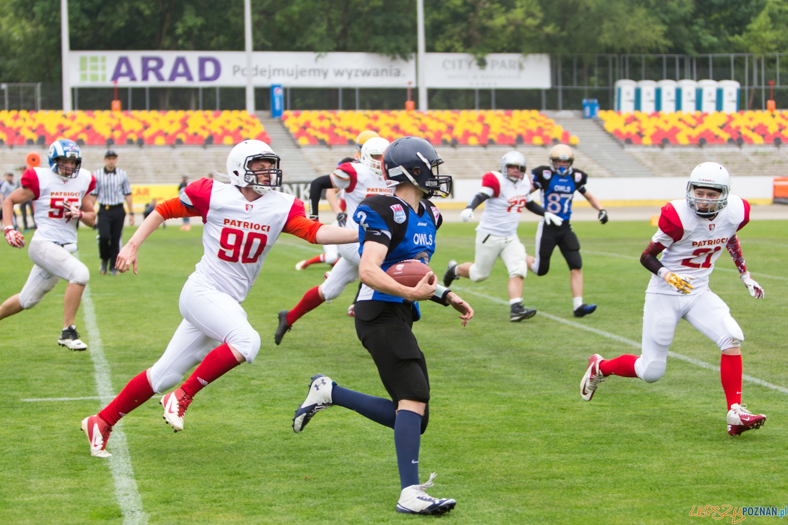 Patrioci Poznań - Stalowe Sowy Foto: lepszyPOZNAN.pl / Piotr Rychter Patrioci Poznań - Stalowe Sowy Foto: lepszyPOZNAN.pl / Piotr Rychter