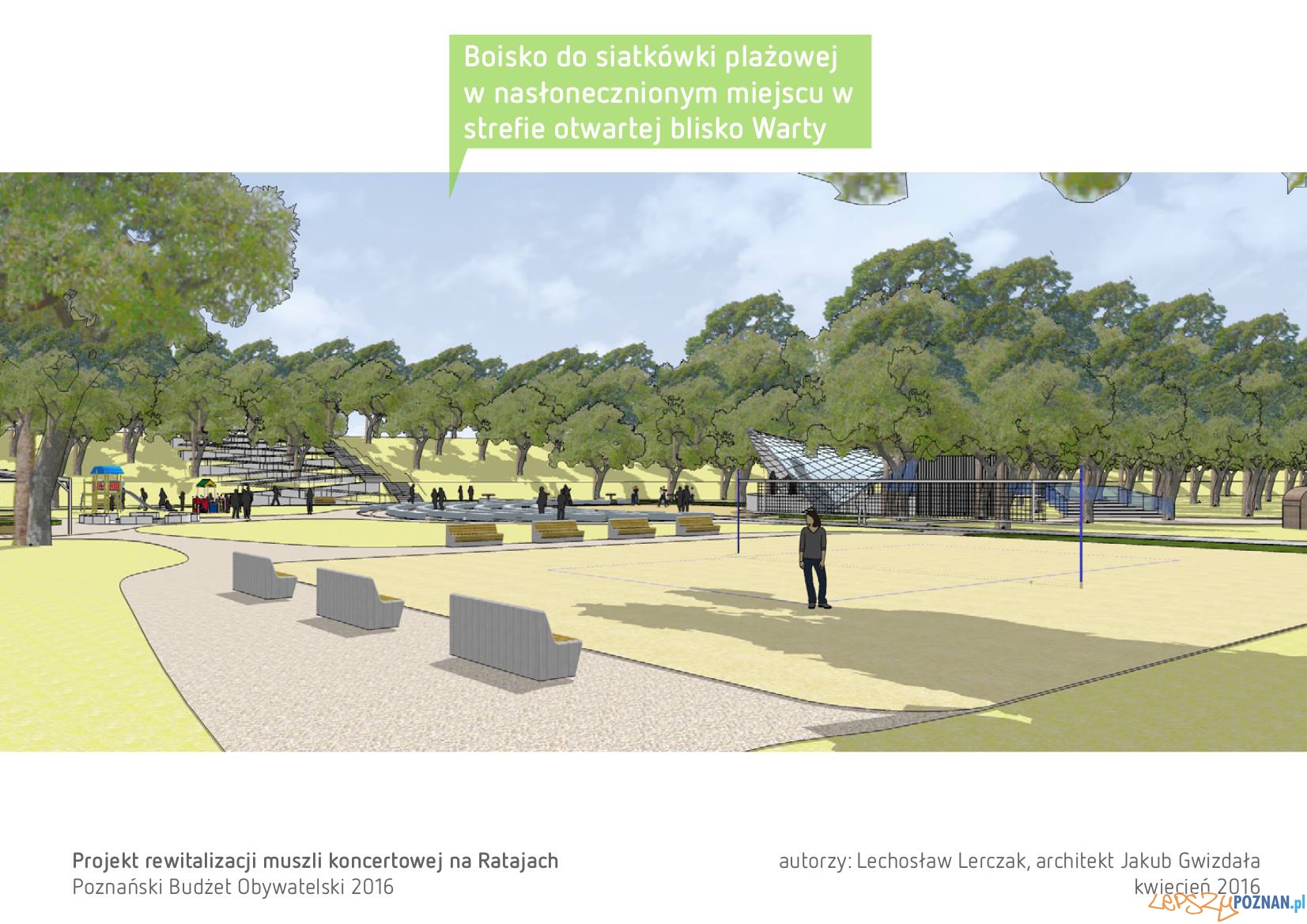 Wizualizacje terenów rekreacyjnych na Ratajach Foto: Jakub Gwizdała / Rada Osiedla Rataje Wizualizacje terenów rekreacyjnych na Ratajach Foto: Jakub Gwizdała / Rada Osiedla Rataje
