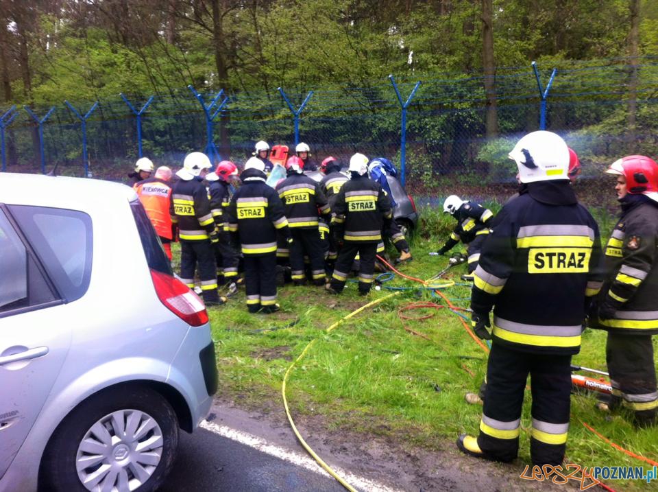 Wypadek na Głuszynie Foto: Wypadek na Głuszynie Foto: