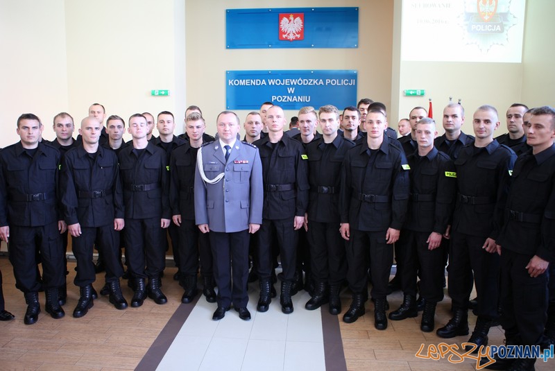 Wielkopolska Policja bardziej liczna Foto: KWP w Poznaniu Wielkopolska Policja bardziej liczna Foto: KWP w Poznaniu