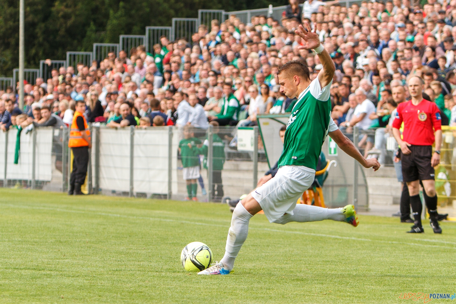 Pilka nozna. II liga. Warta Poznan - Garbarnia Krakow. 15.06.2016 Foto: Pawel Rychter Pilka nozna. II liga. Warta Poznan - Garbarnia Krakow. 15.06.2016 Foto: Pawel Rychter