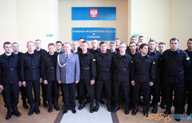 Wielkopolska Policja bardziej liczna Foto: KWP w Poznaniu Wielkopolska Policja bardziej liczna Foto: KWP w Poznaniu
