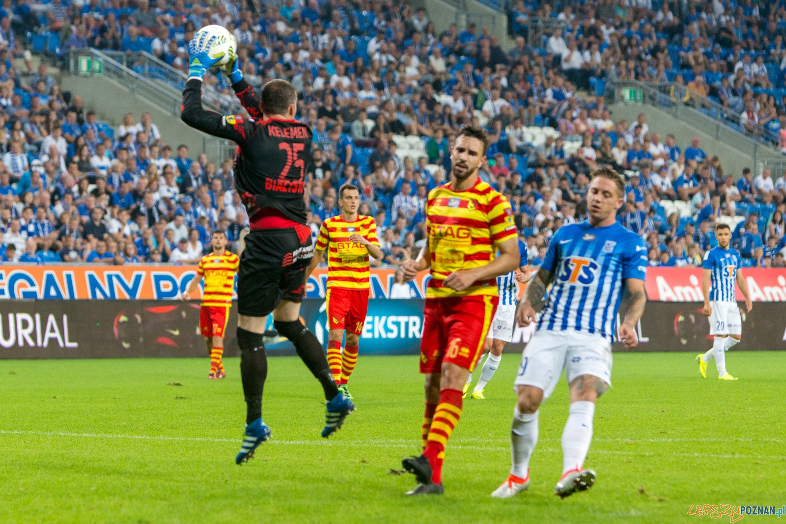 3. kolejka Lotto Ekstraklasy - Lech Poznań - Jagiellonia Biały Foto: lepszyPOZNAN.pl / Piotr Rychter 3. kolejka Lotto Ekstraklasy - Lech Poznań - Jagiellonia Biały Foto: lepszyPOZNAN.pl / Piotr Rychter