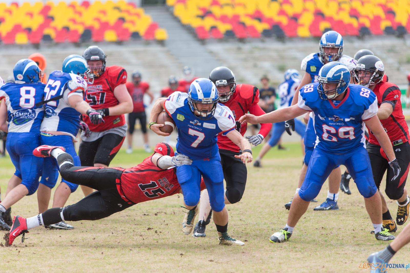 Kozły Poznań vs Wrocław Outlaws Foto: lepszyPOZNAN.pl / Piotr Rychter Kozły Poznań vs Wrocław Outlaws Foto: lepszyPOZNAN.pl / Piotr Rychter