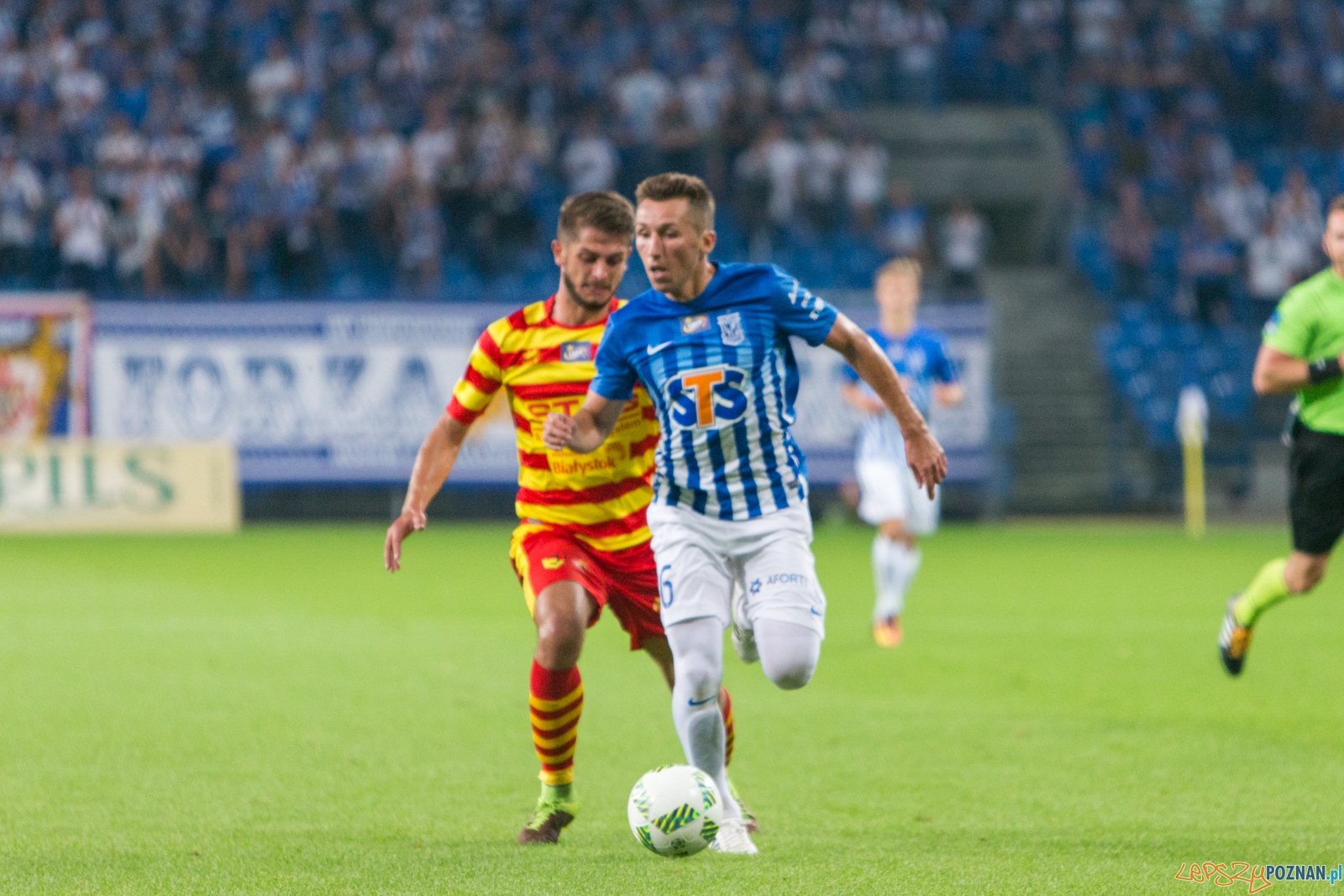 3. kolejka Lotto Ekstraklasy - Lech Poznań - Jagiellonia Biały Foto: lepszyPOZNAN.pl / Piotr Rychter 3. kolejka Lotto Ekstraklasy - Lech Poznań - Jagiellonia Biały Foto: lepszyPOZNAN.pl / Piotr Rychter