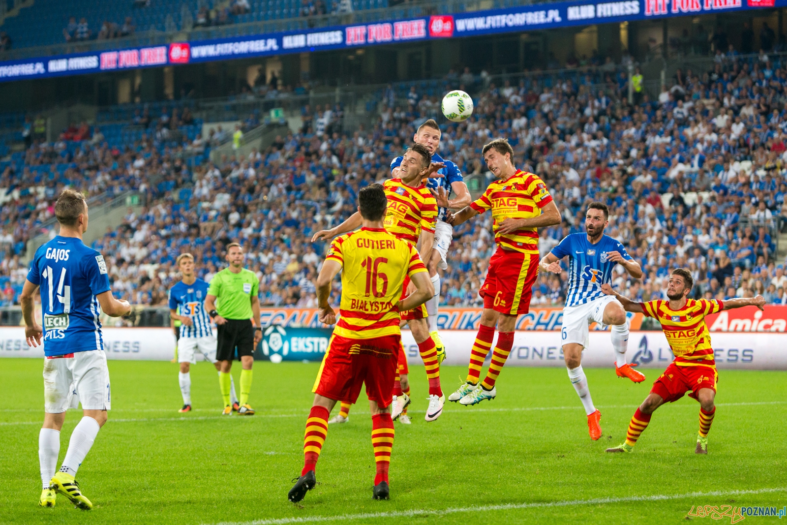 3. kolejka Lotto Ekstraklasy - Lech Poznań - Jagiellonia Biały Foto: lepszyPOZNAN.pl / Piotr Rychter 3. kolejka Lotto Ekstraklasy - Lech Poznań - Jagiellonia Biały Foto: lepszyPOZNAN.pl / Piotr Rychter