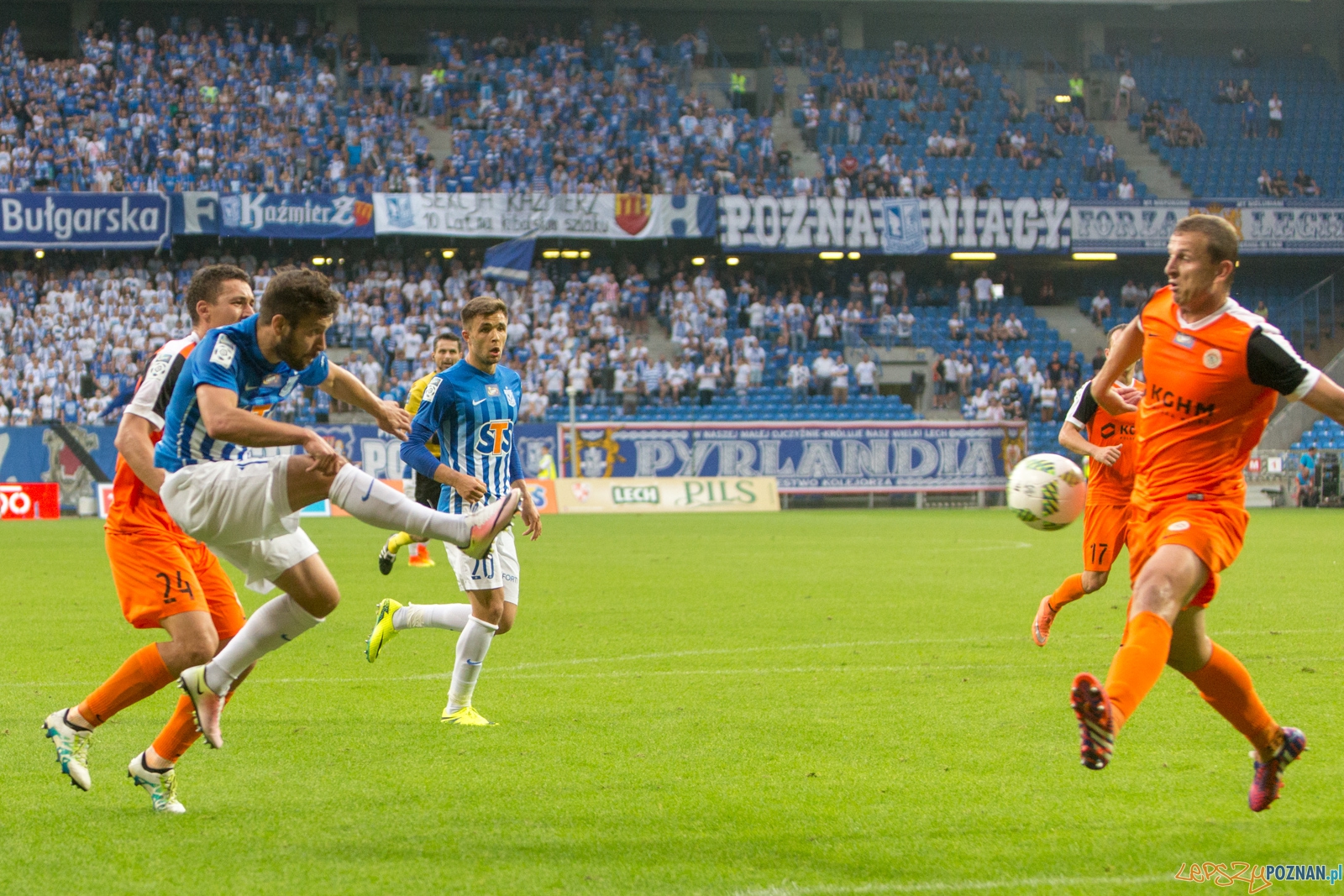 2. kolejka Ekstraklasy - Lech Poznań - Zagłębie Lubin Foto: lepszyPOZNAN.pl / Piotr Rychter 2. kolejka Ekstraklasy - Lech Poznań - Zagłębie Lubin Foto: lepszyPOZNAN.pl / Piotr Rychter