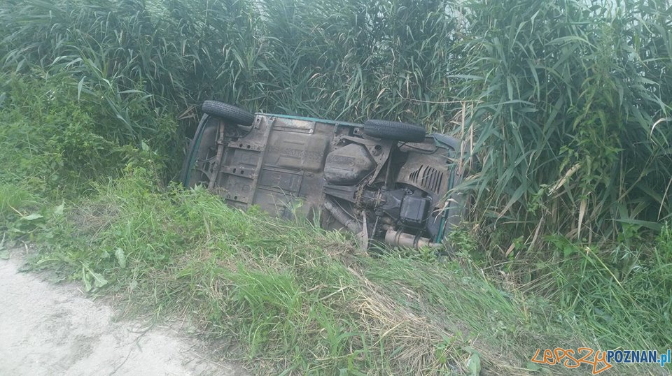 Maluch w stawie! Foto: OSP Skoki / K Wontroba Maluch w stawie! Foto: OSP Skoki / K Wontroba