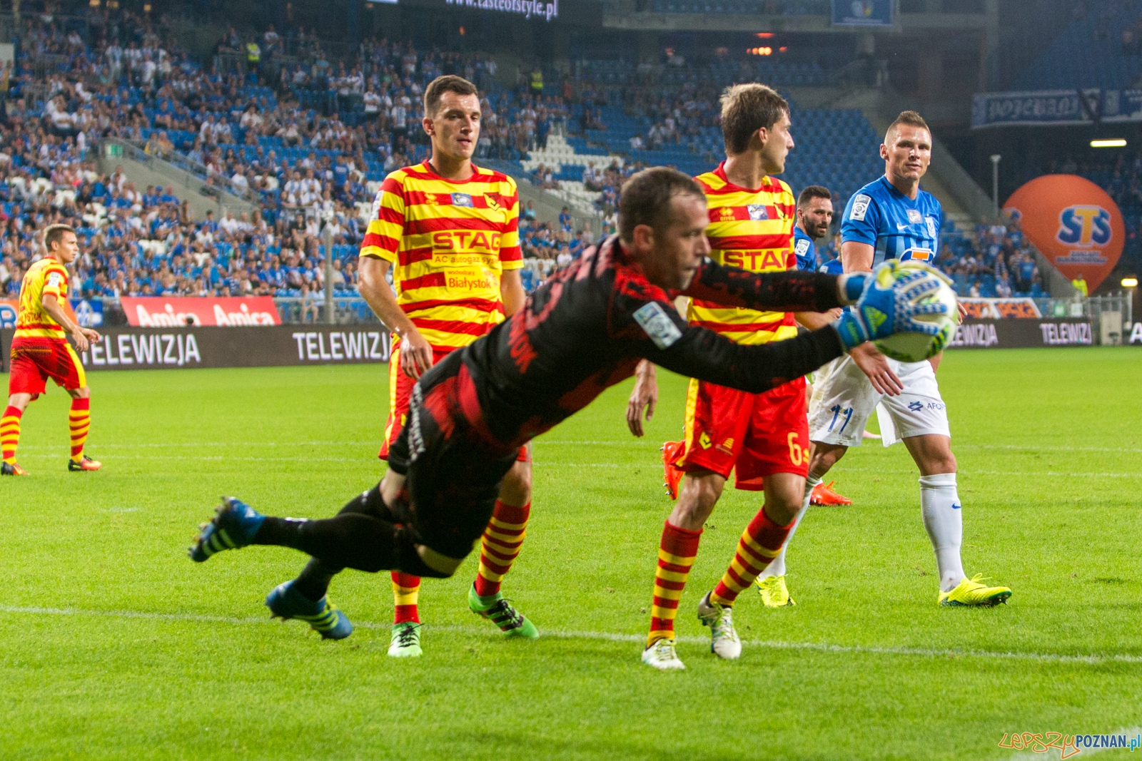 3. kolejka Lotto Ekstraklasy - Lech Poznań - Jagiellonia Biały Foto: lepszyPOZNAN.pl / Piotr Rychter 3. kolejka Lotto Ekstraklasy - Lech Poznań - Jagiellonia Biały Foto: lepszyPOZNAN.pl / Piotr Rychter