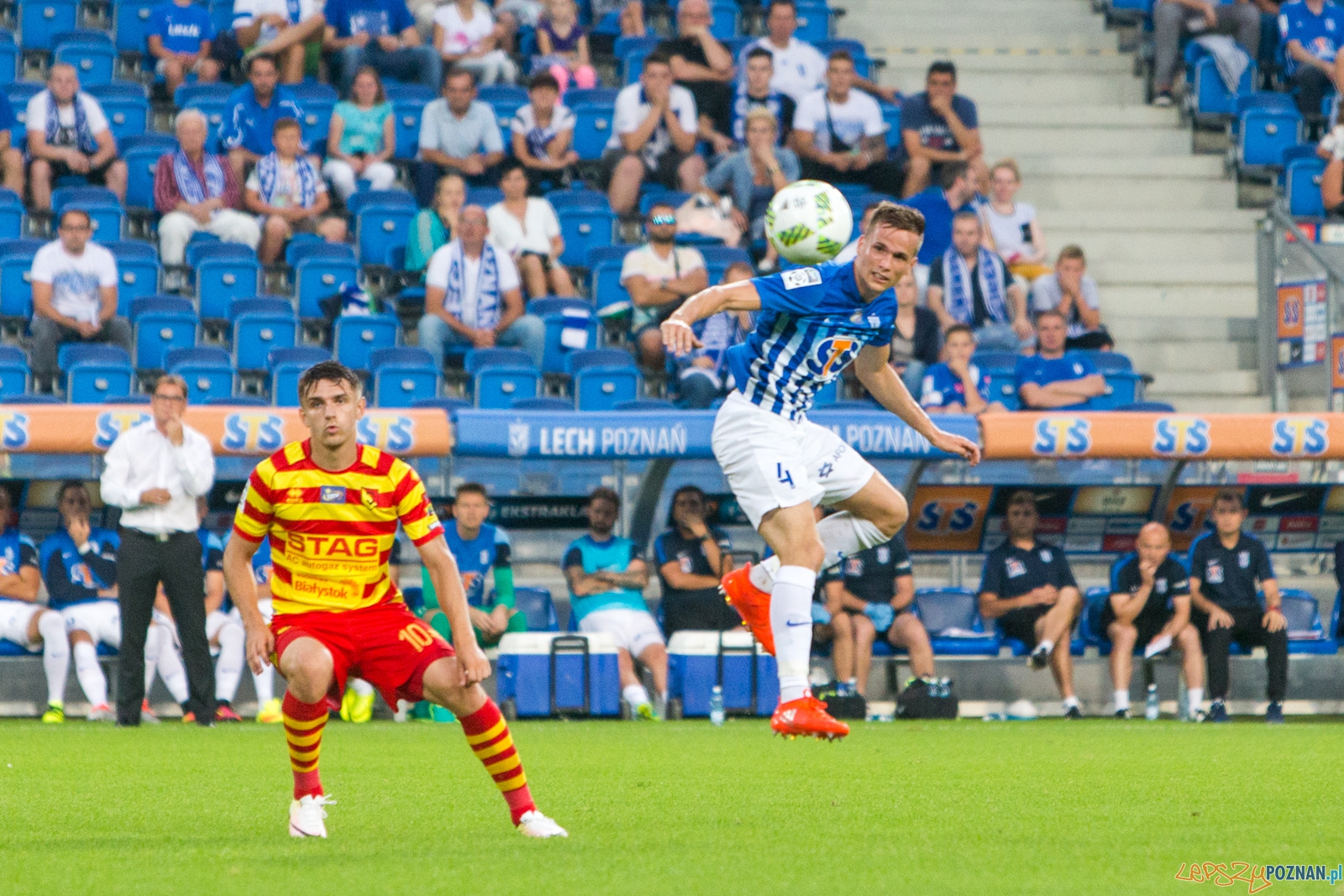 3. kolejka Lotto Ekstraklasy - Lech Poznań - Jagiellonia Biały Foto: lepszyPOZNAN.pl / Piotr Rychter 3. kolejka Lotto Ekstraklasy - Lech Poznań - Jagiellonia Biały Foto: lepszyPOZNAN.pl / Piotr Rychter