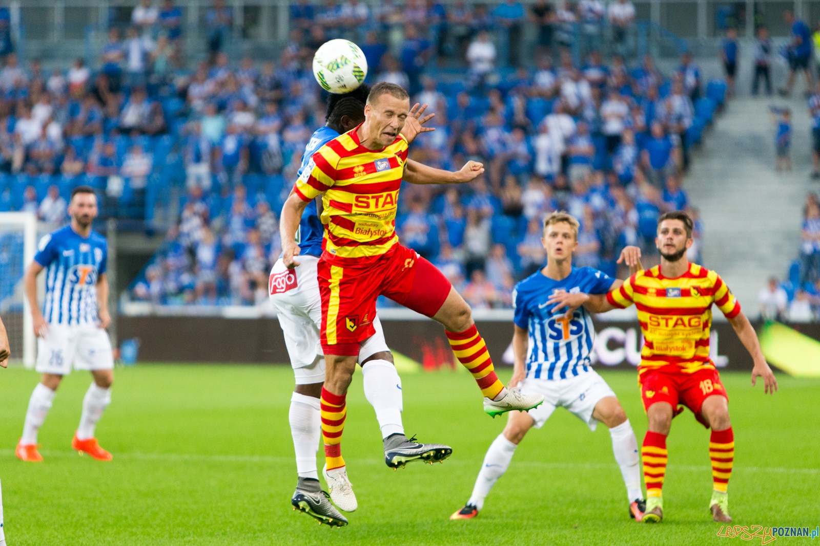 3. kolejka Lotto Ekstraklasy - Lech Poznań - Jagiellonia Biały Foto: lepszyPOZNAN.pl / Piotr Rychter 3. kolejka Lotto Ekstraklasy - Lech Poznań - Jagiellonia Biały Foto: lepszyPOZNAN.pl / Piotr Rychter
