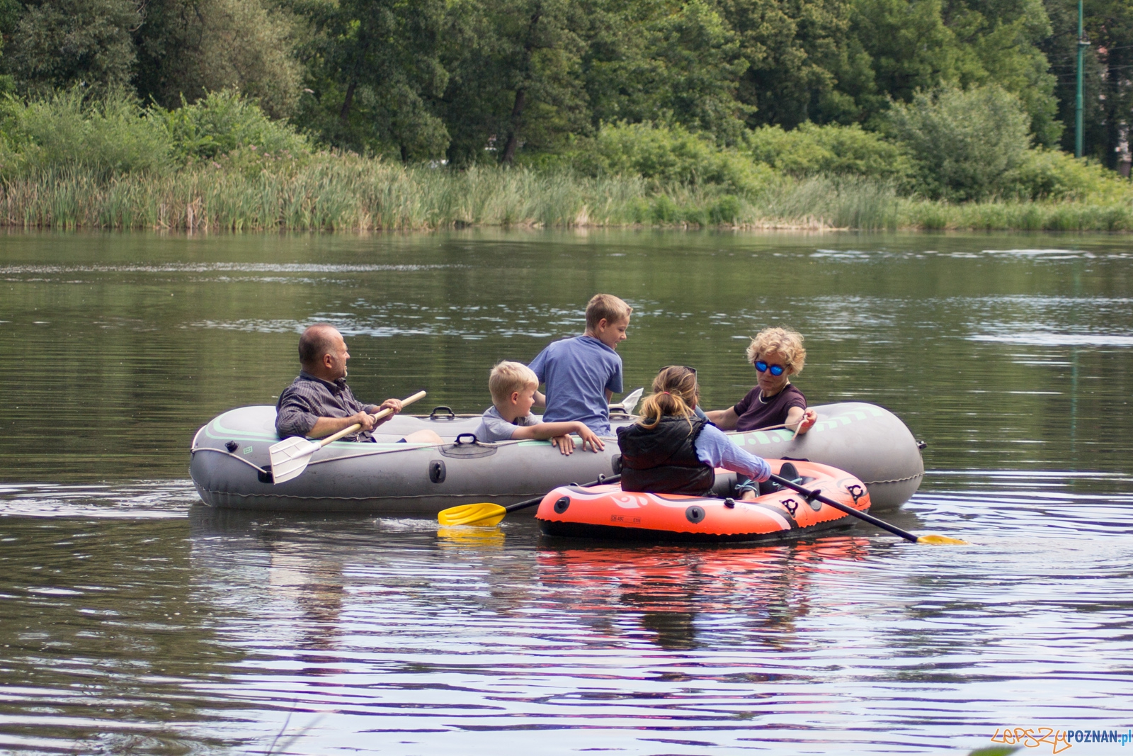 Desant pontonowy Sołacz Foto: Ewelina Jaśkowiak Desant pontonowy Sołacz Foto: Ewelina Jaśkowiak
