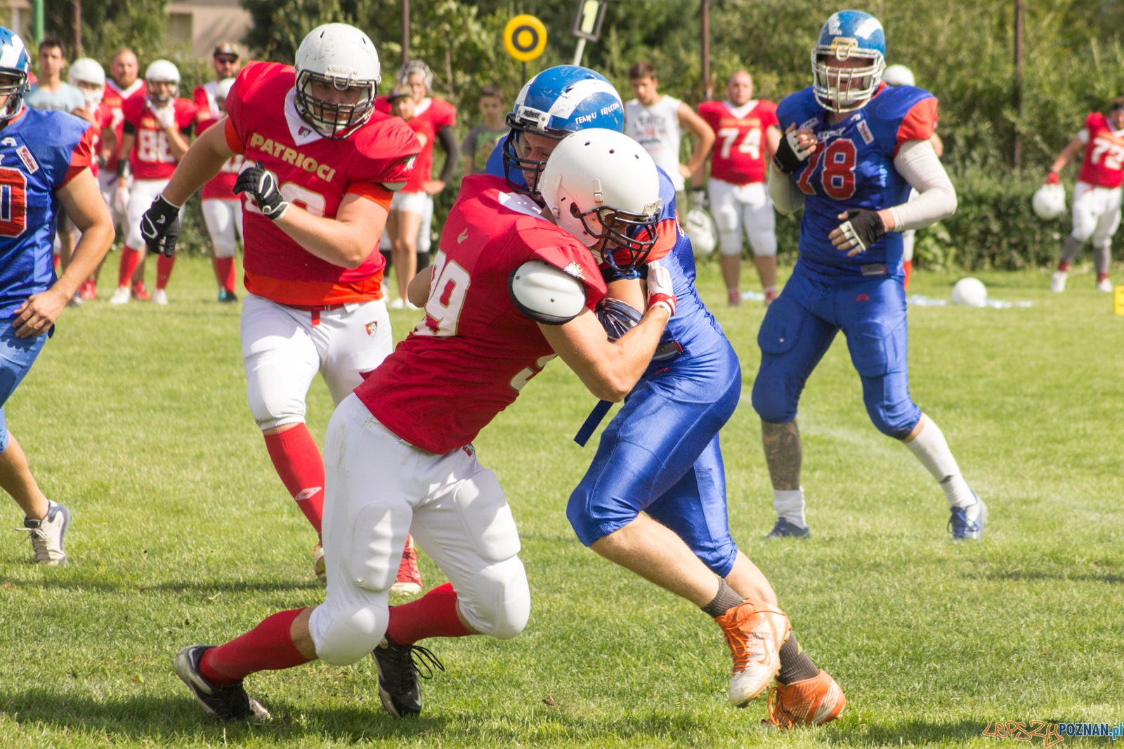 Koz艂y Pozna艅 B-Patrioci Pozna艅 Foto: Ewelina Ja艣kowiak Koz艂y Pozna艅 B-Patrioci Pozna艅 Foto: Ewelina Ja艣kowiak