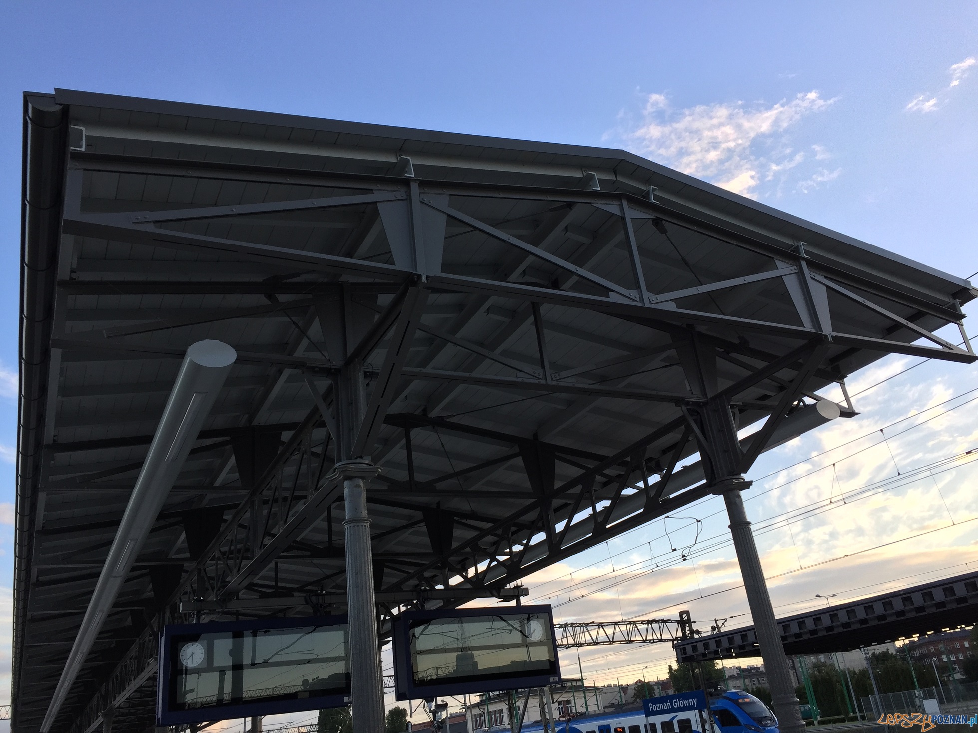 Zabytkowa wiata odzyskała swój blask Foto: materiały prasowe Zabytkowa wiata odzyskała swój blask Foto: materiały prasowe