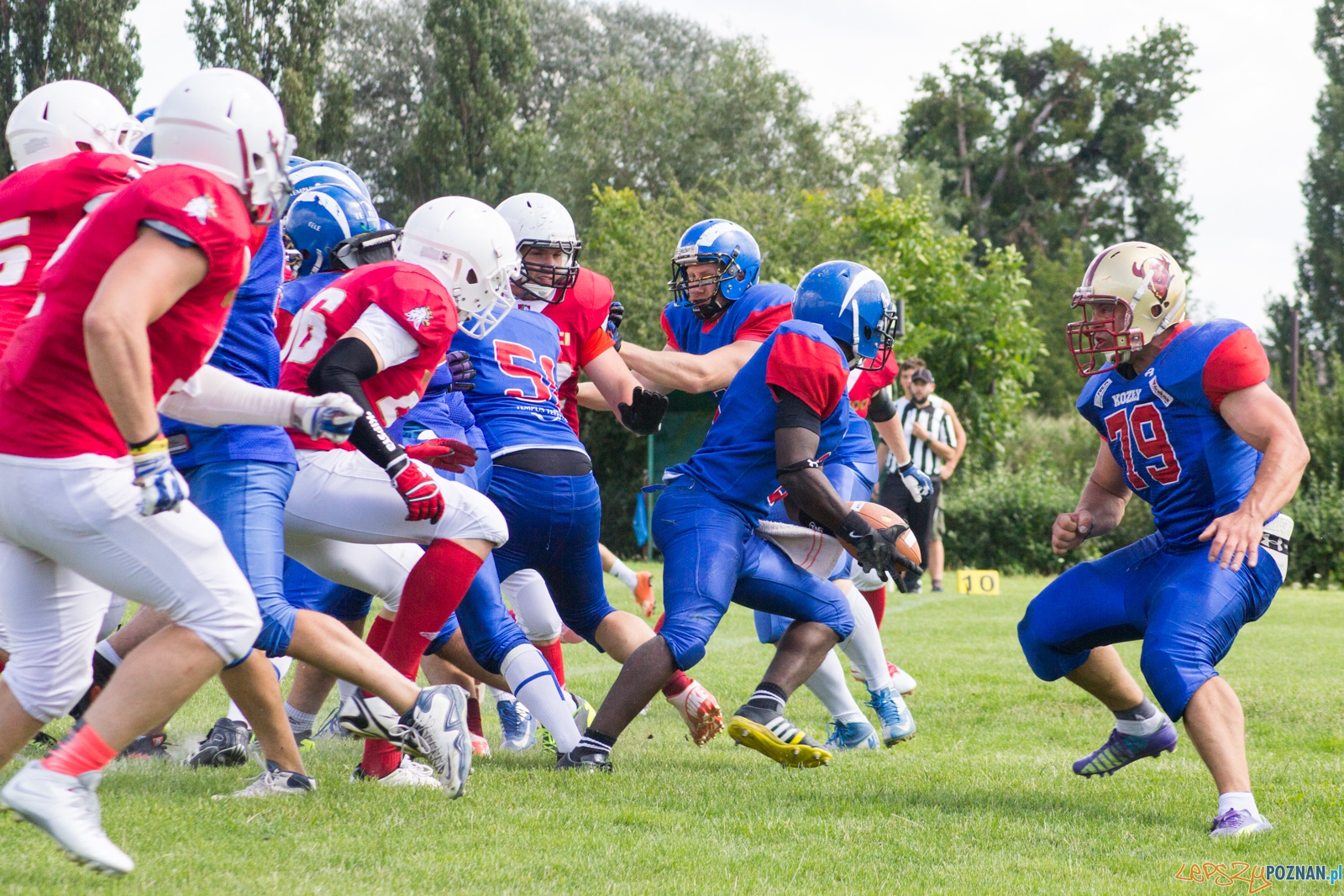 Koz艂y Pozna艅 B-Patrioci Pozna艅 Foto: Ewelina Ja艣kowiak Koz艂y Pozna艅 B-Patrioci Pozna艅 Foto: Ewelina Ja艣kowiak