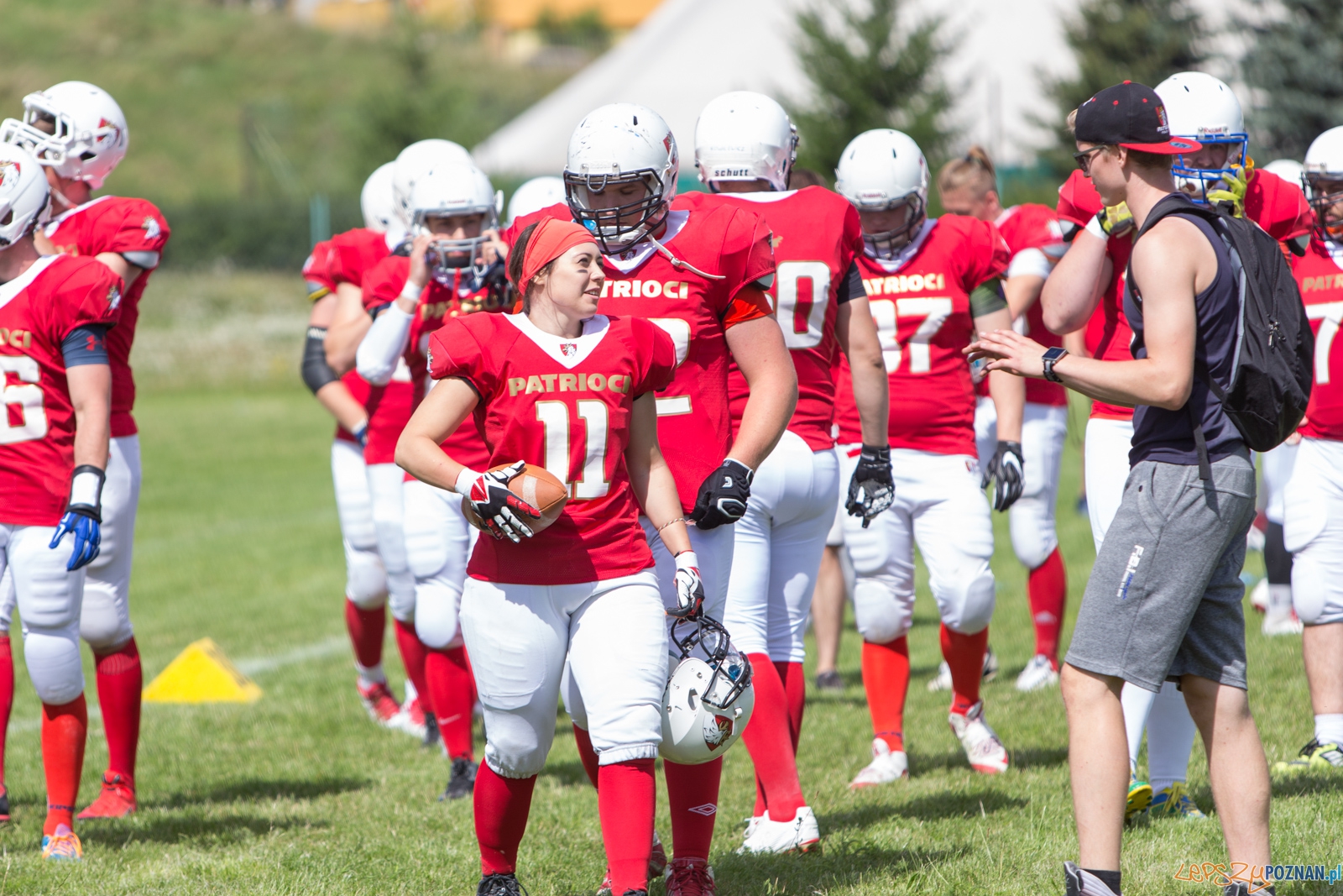 Koz艂y Pozna艅 B - Patrioci Pozna艅 - 8. kolejka PLFA II Foto: lepszyPOZNAN.pl / Piotr Rychter Koz艂y Pozna艅 B - Patrioci Pozna艅 - 8. kolejka PLFA II Foto: lepszyPOZNAN.pl / Piotr Rychter