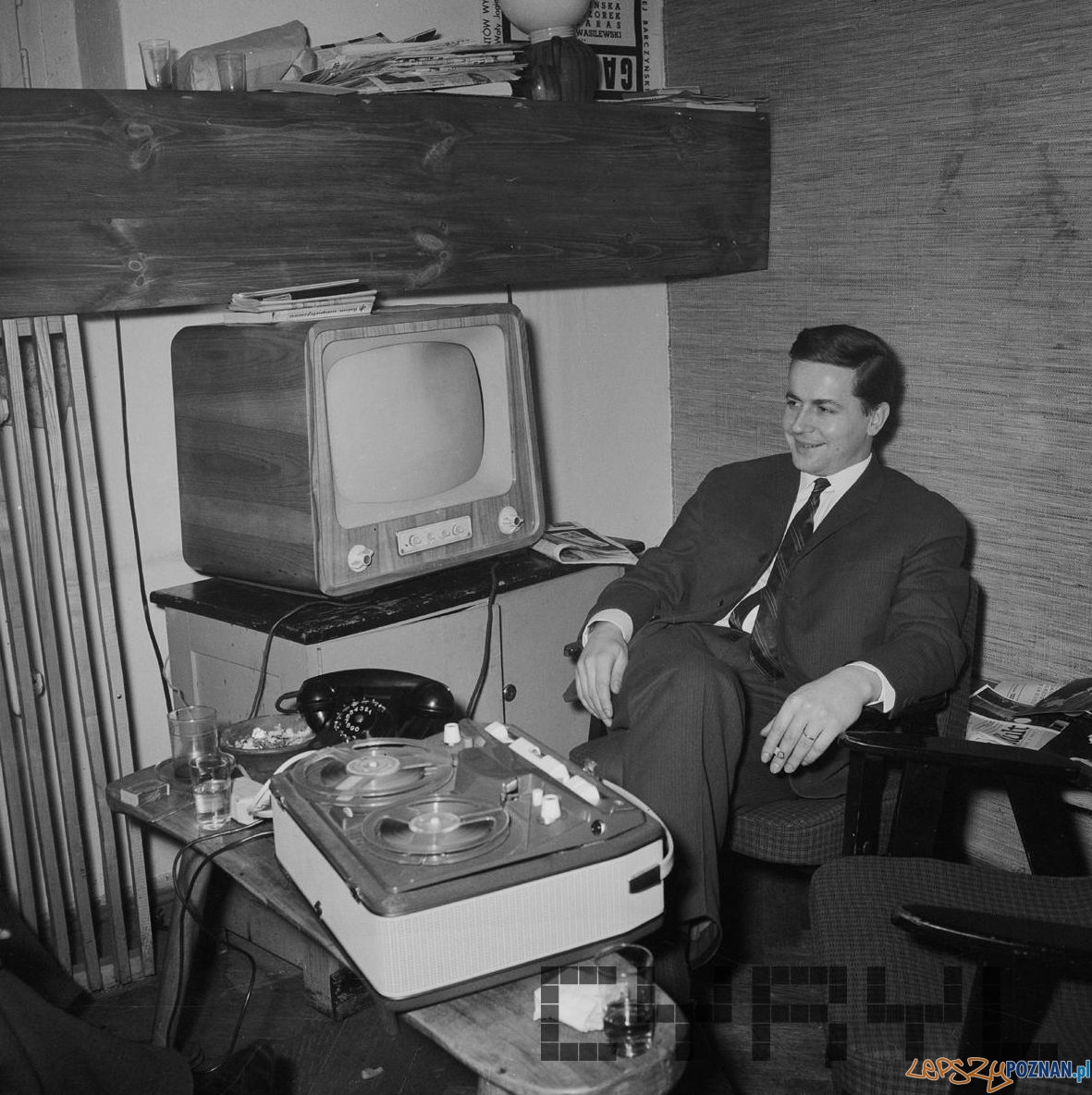 Stanisław Nowotny zastępca kierownika Klubu OdNowa 1965 - 68 Foto: Jerzy Nowakowski / Cyryl Stanisław Nowotny zastępca kierownika Klubu OdNowa 1965 - 68 Foto: Jerzy Nowakowski / Cyryl