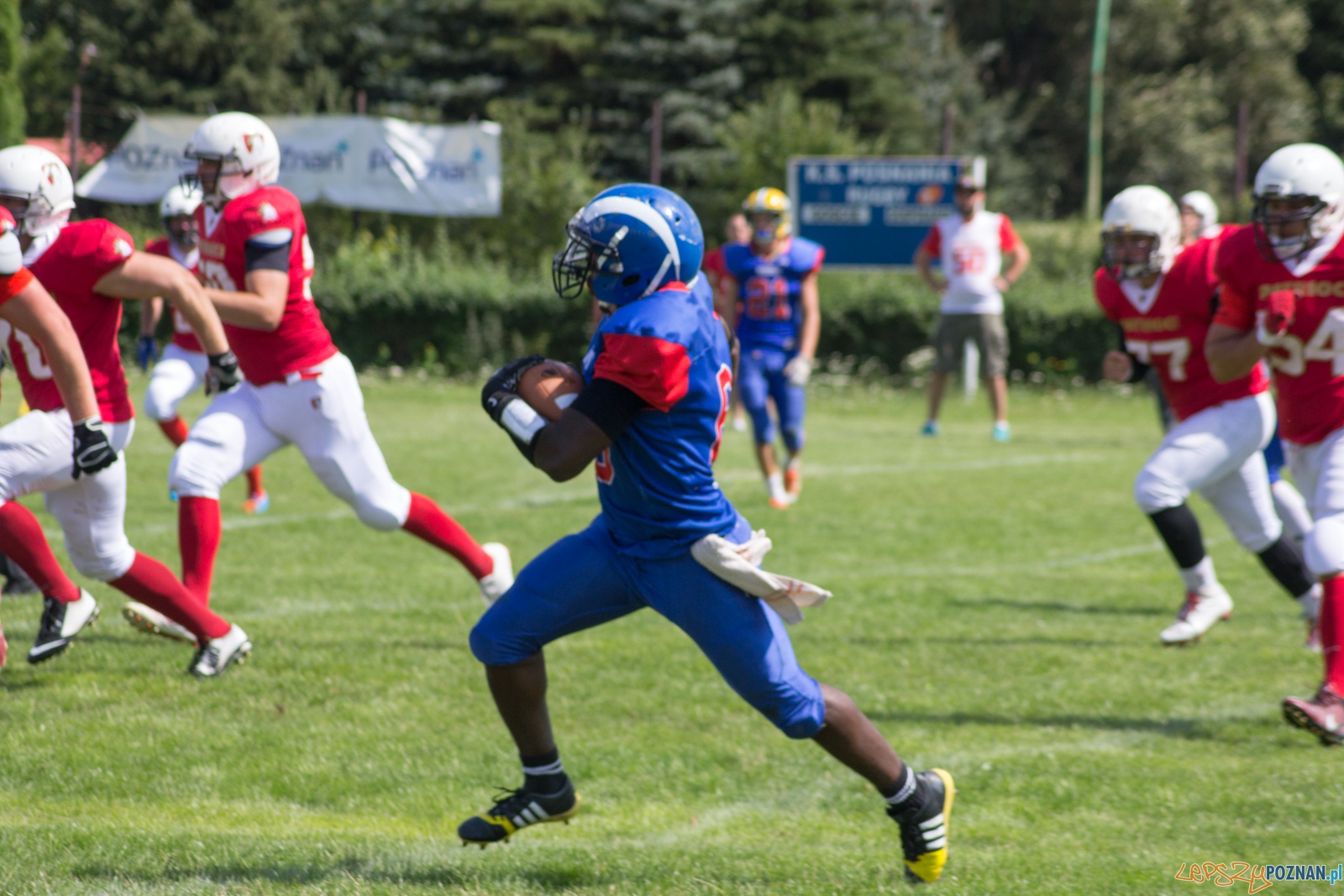 Koz艂y Pozna艅 B-Patrioci Pozna艅 Foto: Ewelina Ja艣kowiak Koz艂y Pozna艅 B-Patrioci Pozna艅 Foto: Ewelina Ja艣kowiak